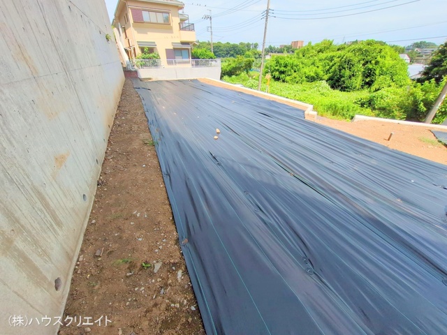 千葉県松戸市東平賀の新築戸建て更地・土地写真 2025年6月29日撮影