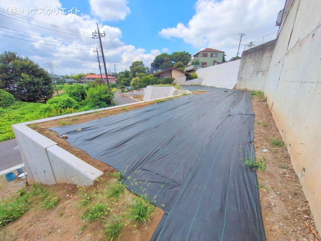 千葉県松戸市東平賀の新築戸建て更地・土地写真 2025年7月30日撮影