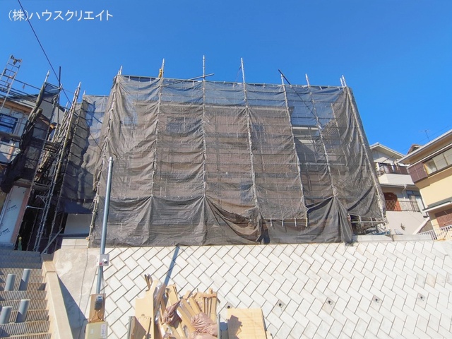 千葉県松戸市東平賀の新築戸建てシート写真 2026年1月28日撮影