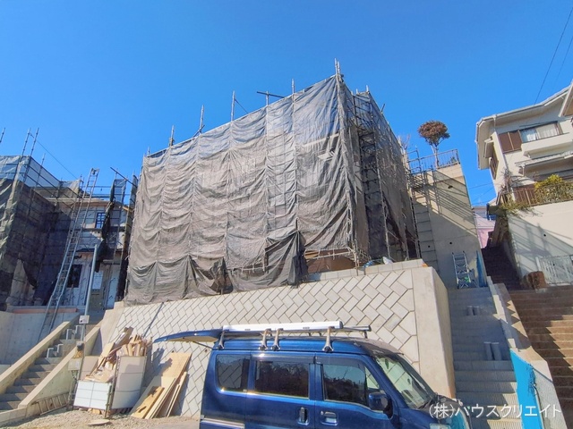 千葉県松戸市東平賀の新築戸建てシート写真 2026年1月28日撮影