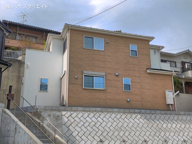 千葉県松戸市東平賀の新築戸建て外構写真 2026年4月16日撮影