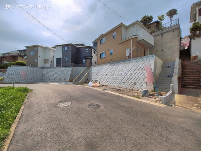 千葉県松戸市東平賀の新築戸建て外構写真 2026年4月16日撮影