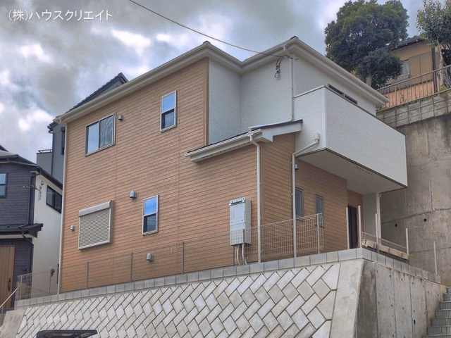 千葉県松戸市東平賀の新築戸建て外構写真 2026年7月26日撮影
