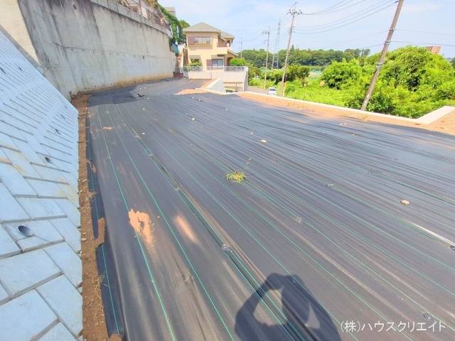 千葉県松戸市東平賀の新築戸建て更地・土地写真 2025年6月29日撮影