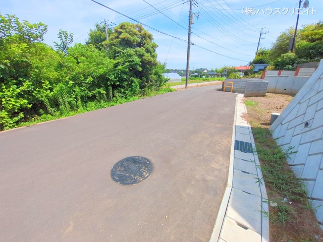 千葉県松戸市東平賀の新築戸建て更地・土地写真 2025年6月29日撮影