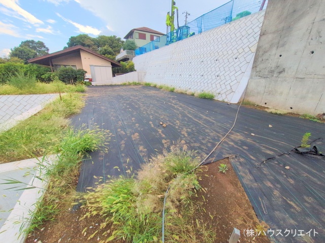 千葉県松戸市東平賀の新築戸建て更地・土地写真 2025年9月10日撮影
