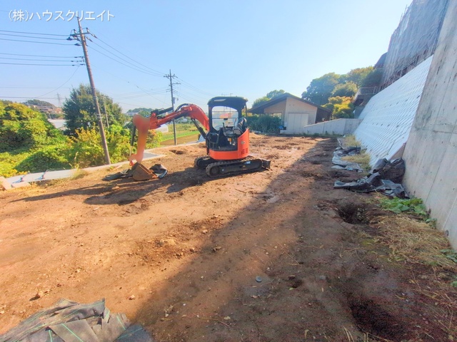 千葉県松戸市東平賀の新築戸建て更地・土地写真 2025年10月29日撮影