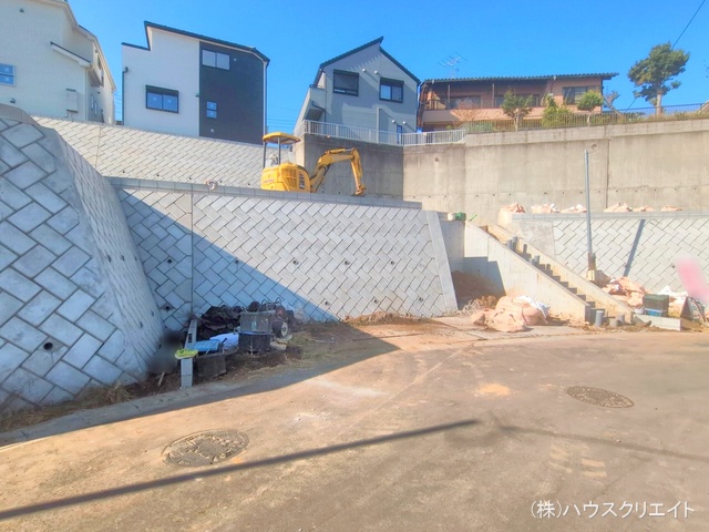 千葉県松戸市東平賀の新築戸建て更地・土地写真 2025年11月19日撮影