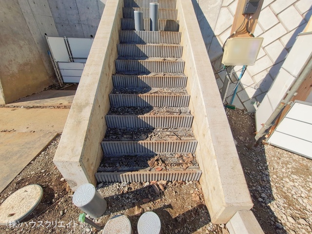 千葉県松戸市東平賀の新築戸建て基礎写真 2026年1月7日撮影