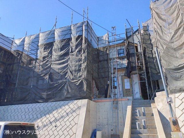 千葉県松戸市東平賀の新築戸建てシート写真 2026年1月28日撮影