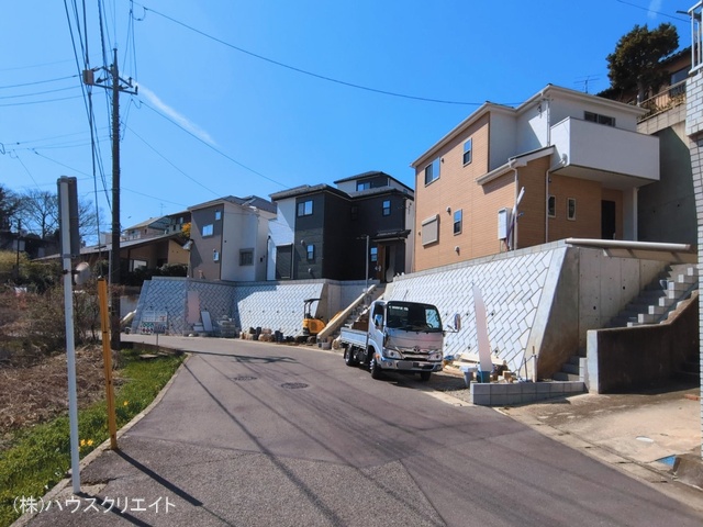 千葉県松戸市東平賀の新築戸建て外構写真 2026年3月8日撮影