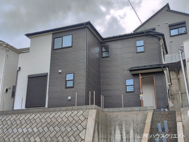 千葉県松戸市東平賀の新築戸建て外構写真 2026年3月25日撮影