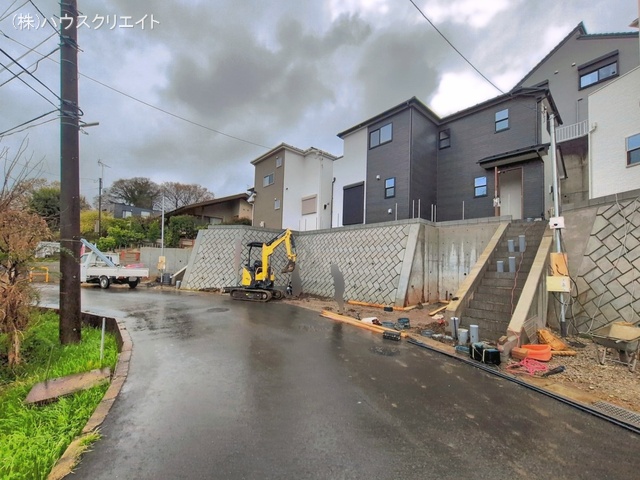 千葉県松戸市東平賀の新築戸建て外構写真 2026年3月25日撮影