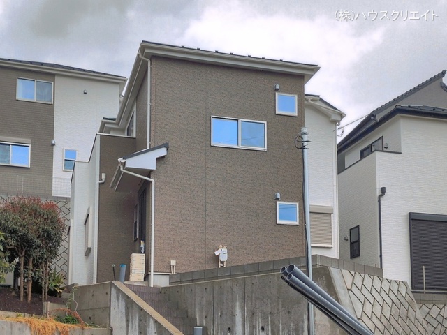 千葉県松戸市東平賀の新築戸建て外構写真 2026年3月25日撮影