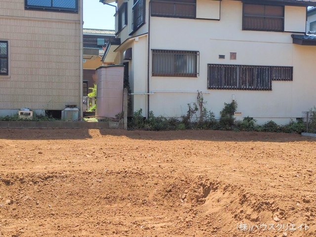 千葉県船橋市芝山１丁目の新築戸建て更地・土地写真 2025年8月26日撮影
