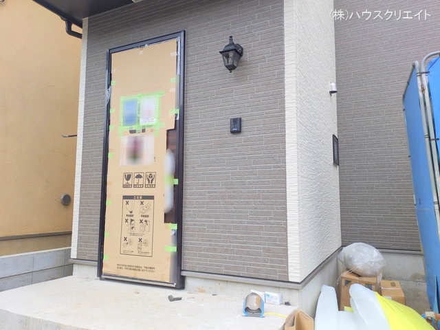 千葉県船橋市芝山１丁目の新築戸建て外構写真 2025年12月18日撮影