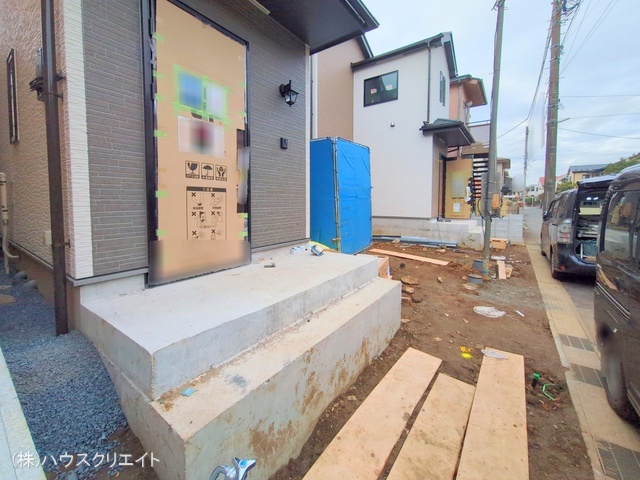 千葉県船橋市芝山１丁目の新築戸建て外構写真 2025年12月18日撮影