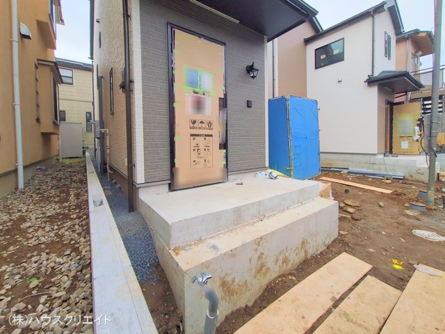 千葉県船橋市芝山１丁目の新築戸建て外構写真 2025年12月18日撮影