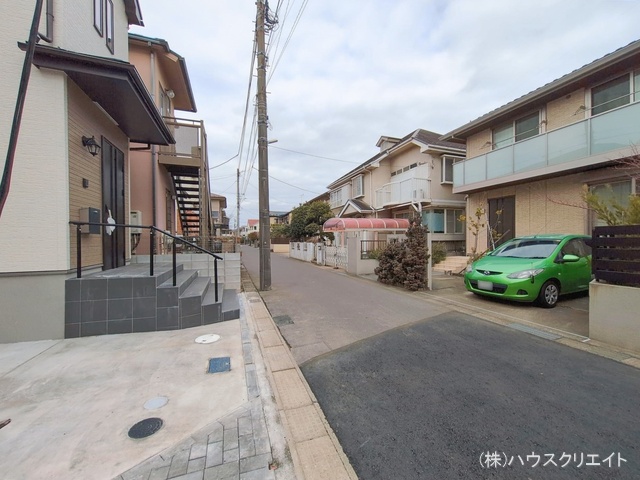 千葉県船橋市芝山１丁目の新築戸建て完成写真 2026年2月19日撮影