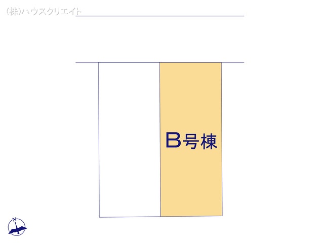 千葉県船橋市芝山１丁目の新築戸建て全体区画図 ※図面と異なる場合は現況を優先