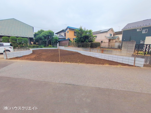 千葉県松戸市中金杉２丁目の新築戸建て更地・土地写真 2025年7月10日撮影