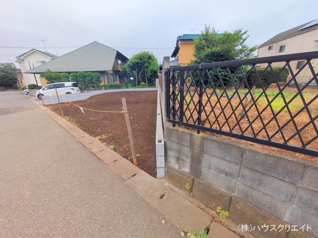 千葉県松戸市中金杉２丁目の新築戸建て更地・土地写真 2025年7月10日撮影