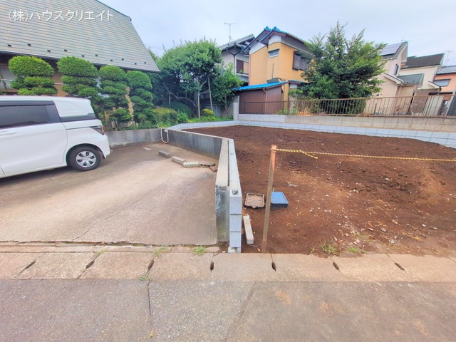 千葉県松戸市中金杉２丁目の新築戸建て更地・土地写真 2025年7月10日撮影