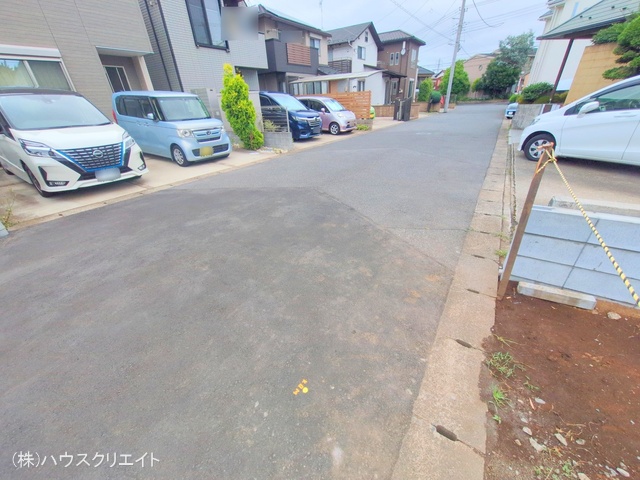 千葉県松戸市中金杉２丁目の新築戸建て更地・土地写真 2025年7月10日撮影