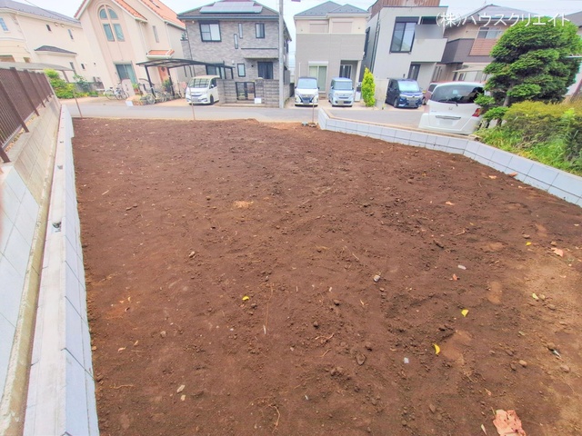 千葉県松戸市中金杉２丁目の新築戸建て更地・土地写真 2025年7月10日撮影