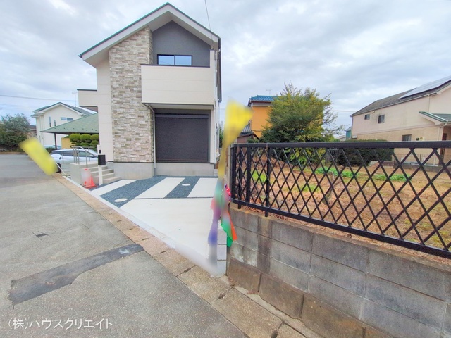 千葉県松戸市中金杉２丁目の新築戸建て完成写真 2025年11月10日撮影