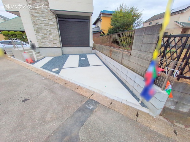 千葉県松戸市中金杉２丁目の新築戸建て完成写真 2025年11月10日撮影