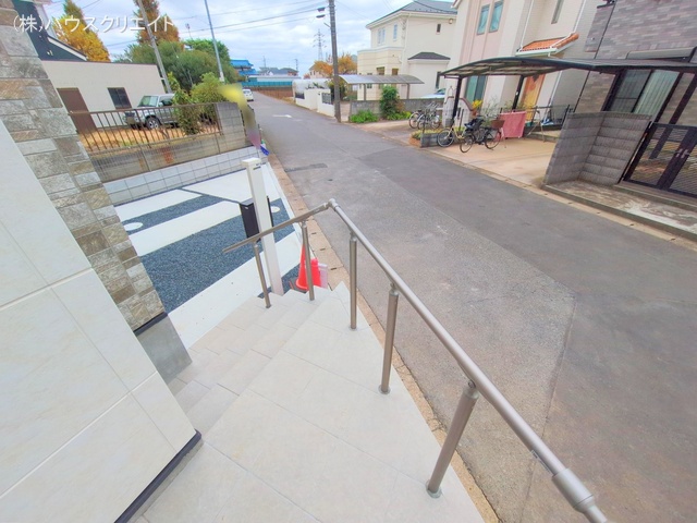 千葉県松戸市中金杉２丁目の新築戸建て完成写真 2025年11月10日撮影