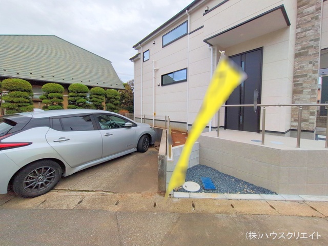 千葉県松戸市中金杉２丁目の新築戸建て完成写真 2025年11月10日撮影