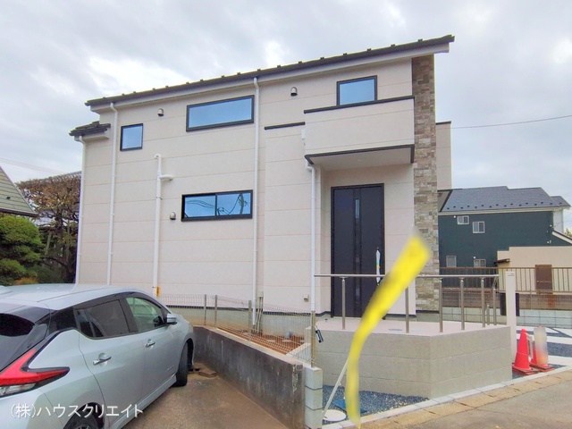 千葉県松戸市中金杉２丁目の新築戸建て完成写真 2025年11月10日撮影