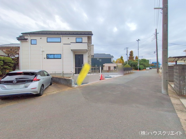 千葉県松戸市中金杉２丁目の新築戸建て完成写真 2025年11月10日撮影