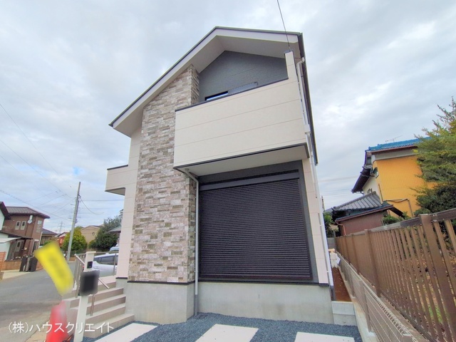 千葉県松戸市中金杉２丁目の新築戸建て完成写真 2025年11月10日撮影