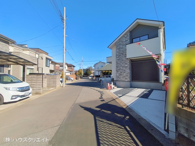 千葉県松戸市中金杉２丁目の新築戸建て完成写真 2026年1月13日撮影