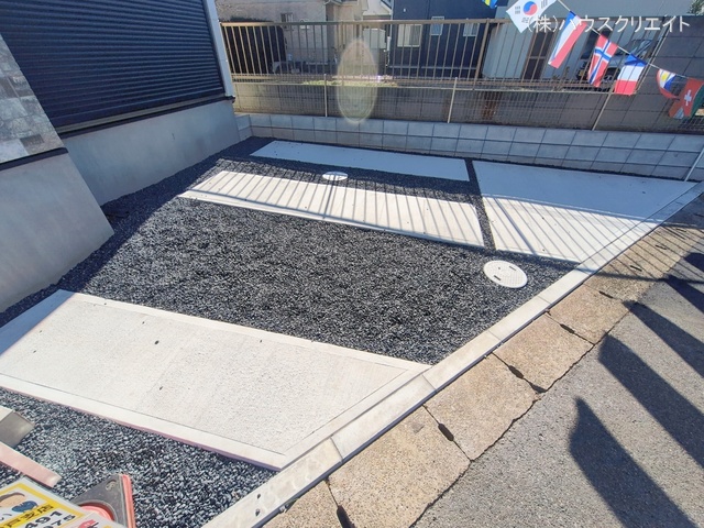 千葉県松戸市中金杉２丁目の新築戸建て完成写真 2026年1月13日撮影