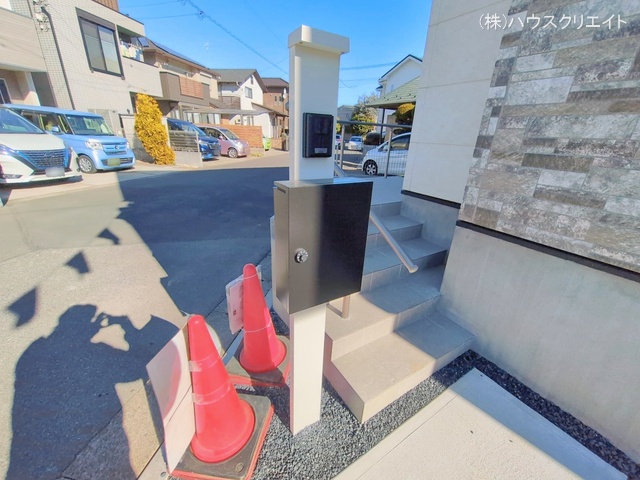 千葉県松戸市中金杉２丁目の新築戸建て完成写真 2026年1月13日撮影