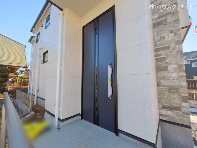 千葉県松戸市中金杉２丁目の新築戸建て完成写真 2026年1月13日撮影