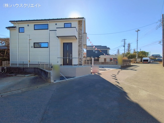 千葉県松戸市中金杉２丁目の新築戸建て完成写真 2026年1月13日撮影