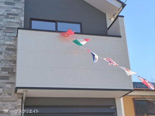 千葉県松戸市中金杉２丁目の新築戸建て完成写真 2026年1月13日撮影