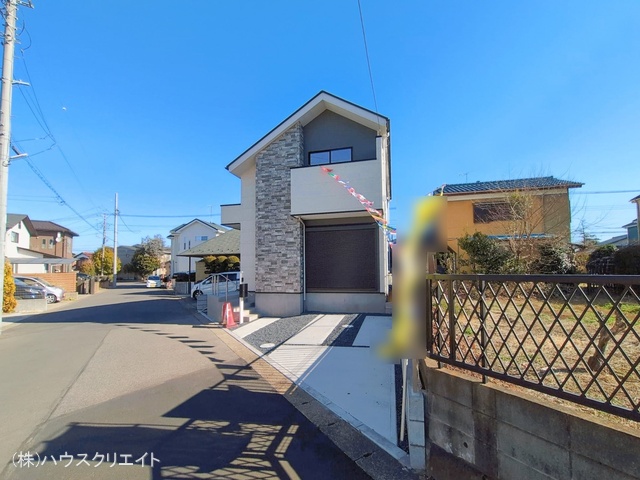 千葉県松戸市中金杉２丁目の新築戸建て完成写真 2026年1月13日撮影