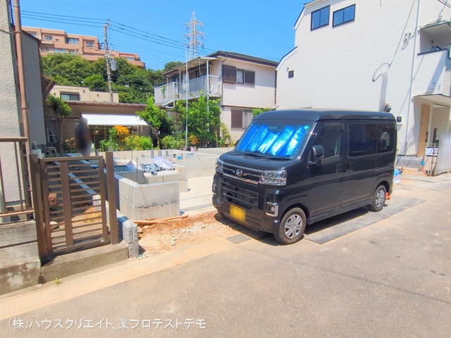 千葉県船橋市北本町２丁目の新築戸建て基礎写真 2025年8月26日撮影