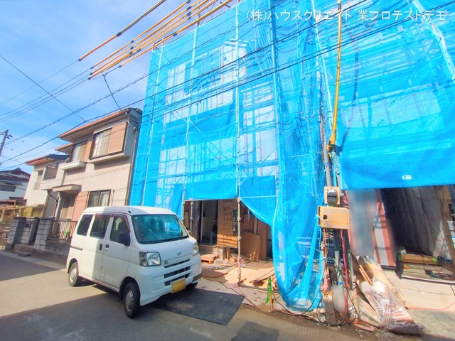 千葉県船橋市北本町２丁目の新築戸建てシート写真 2025年10月7日撮影