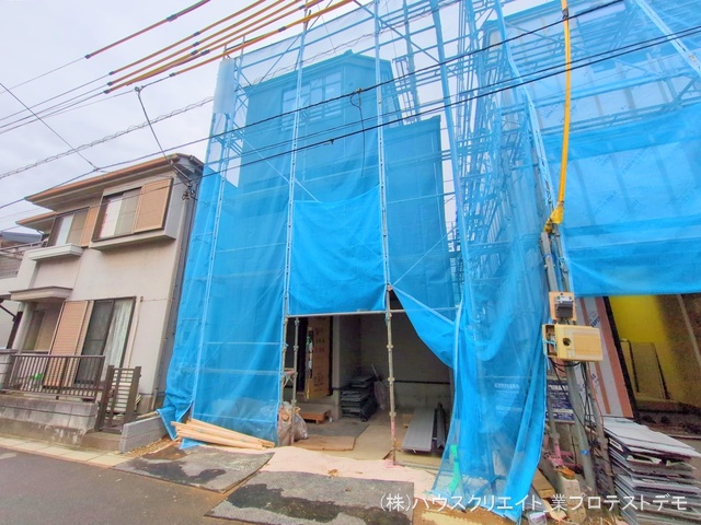 千葉県船橋市北本町２丁目の新築戸建てシート写真 2025年10月21日撮影