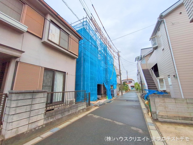 千葉県船橋市北本町２丁目の新築戸建てシート写真 2025年10月21日撮影