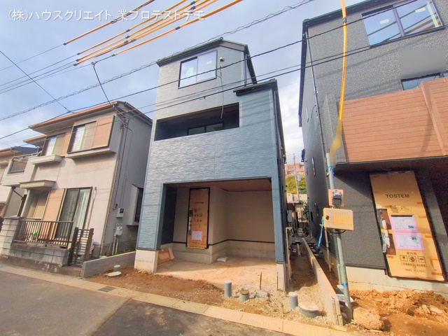 千葉県船橋市北本町２丁目の新築戸建て外構写真 2025年11月17日撮影
