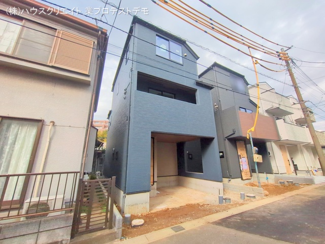 千葉県船橋市北本町２丁目の新築戸建て外構写真 2025年11月17日撮影