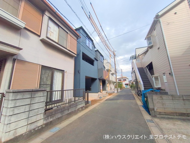 千葉県船橋市北本町２丁目の新築戸建て外構写真 2025年11月17日撮影